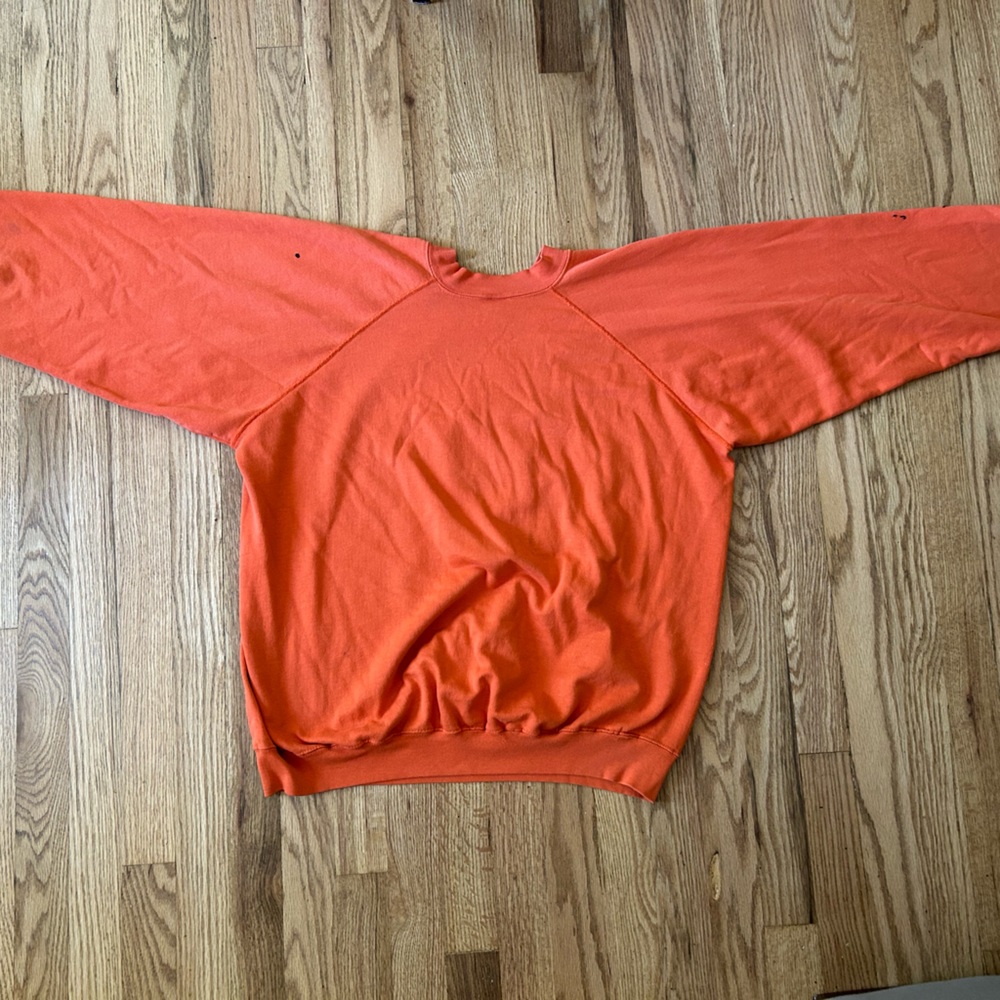 Vintage Denver Broncos Super Bowl XXII 1988 NFL Football Orange crewneck… - Picture 9 of 10